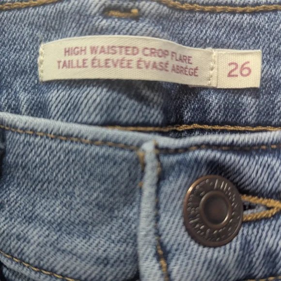 Levi's Men's Denim Blue Straight Jeans - Picture 3 of 5